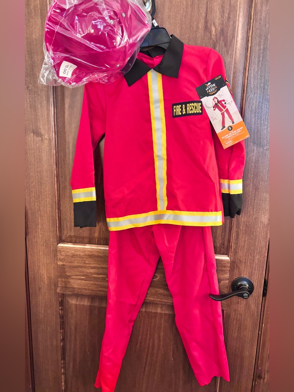 NWT Hyde & Eek Fireman costume size 6/7